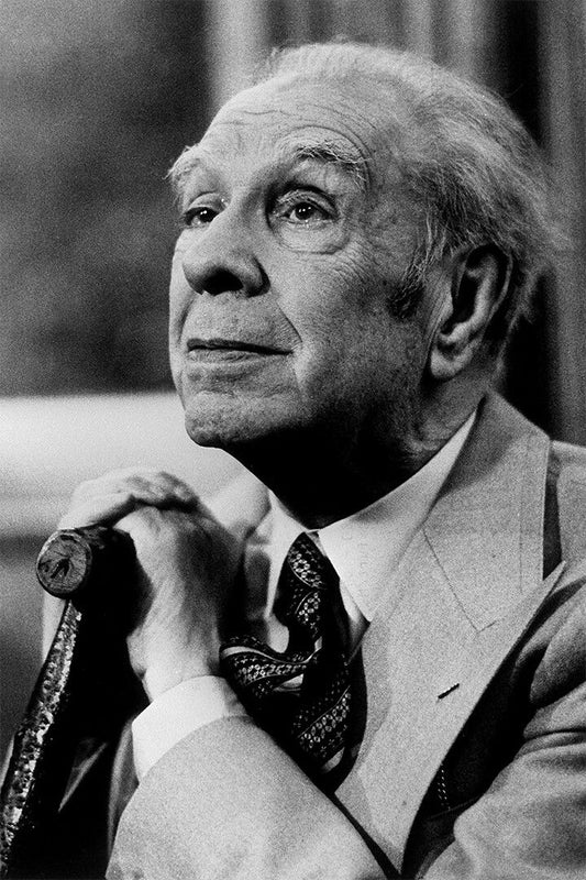 Jorge Luis Borges Poet Translator Print Wall Art Home Decor Poster