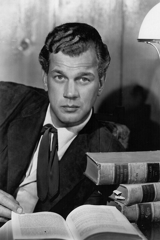 Joseph Cotten In Movie Scene At Door Print Wall Art Home Decor Poster