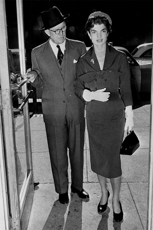 Joseph Patrick Kennedy With Daughterinlaw Wall Art Home Decor Poster