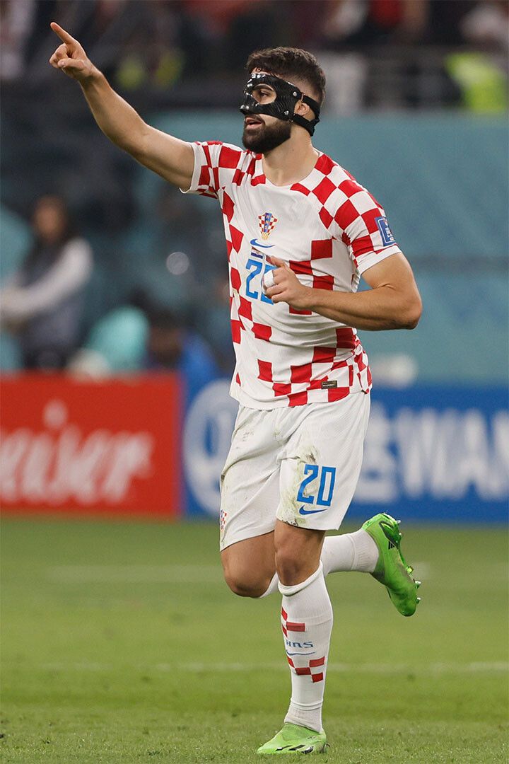 Josko Gvardiol Croatia National Team World Cup Keychain
