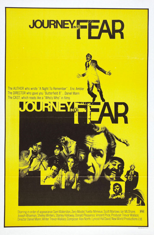 Journey Into Fear Magnet 01 Movie Magnet