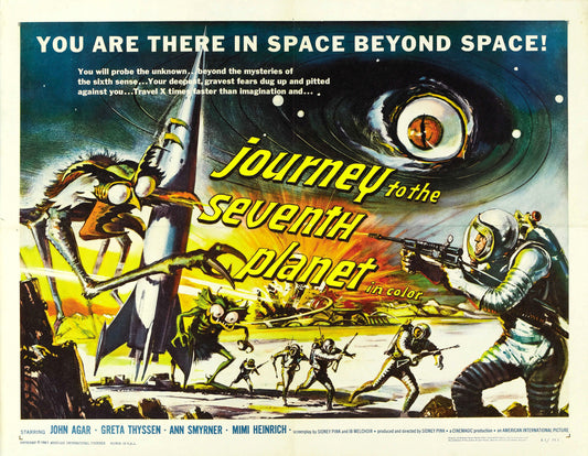 Journey To The Seventh Planet Magnet 02 Movie Magnet