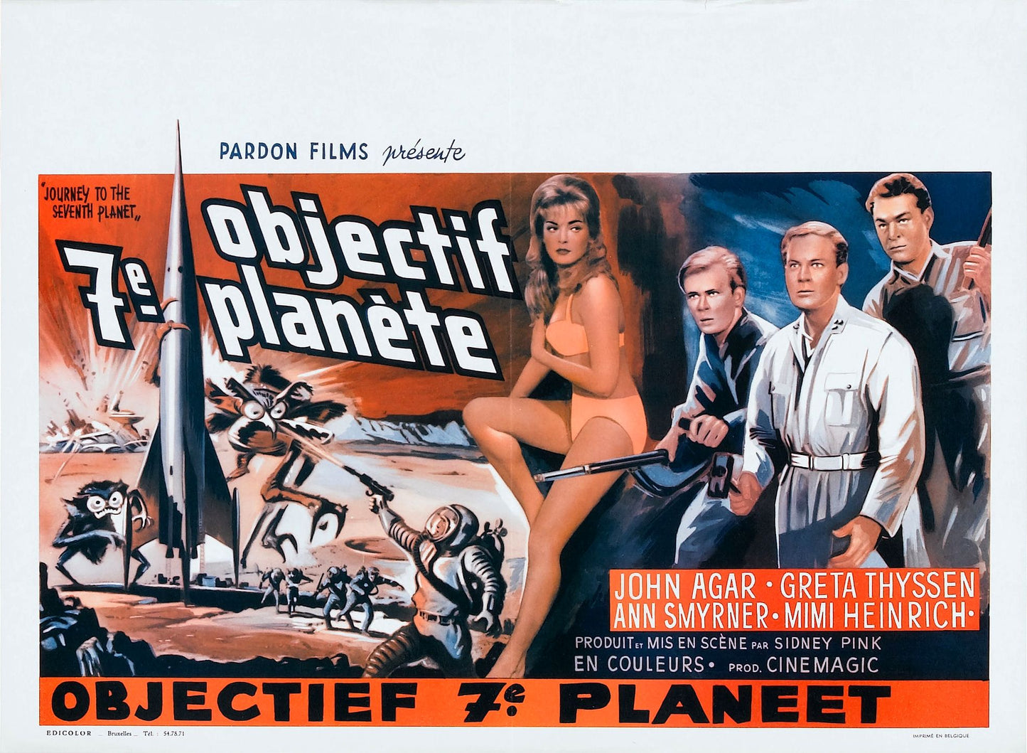 Journey To The Seventh Planet Magnet 03 Movie Magnet