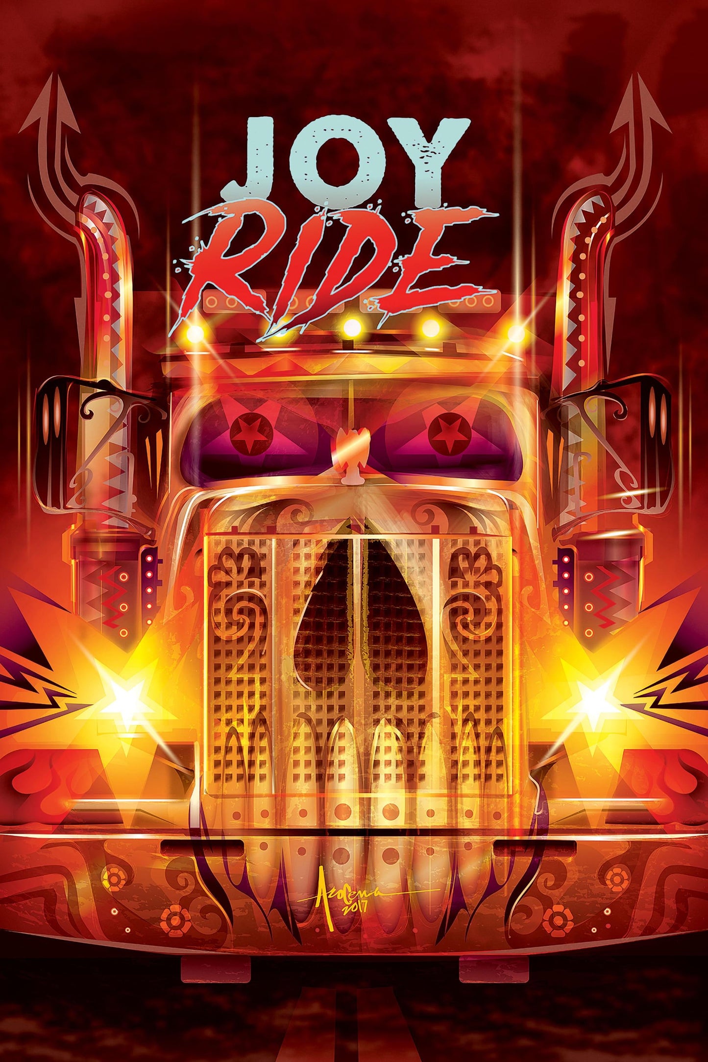 Joy Ride (2001) Movie Keychain