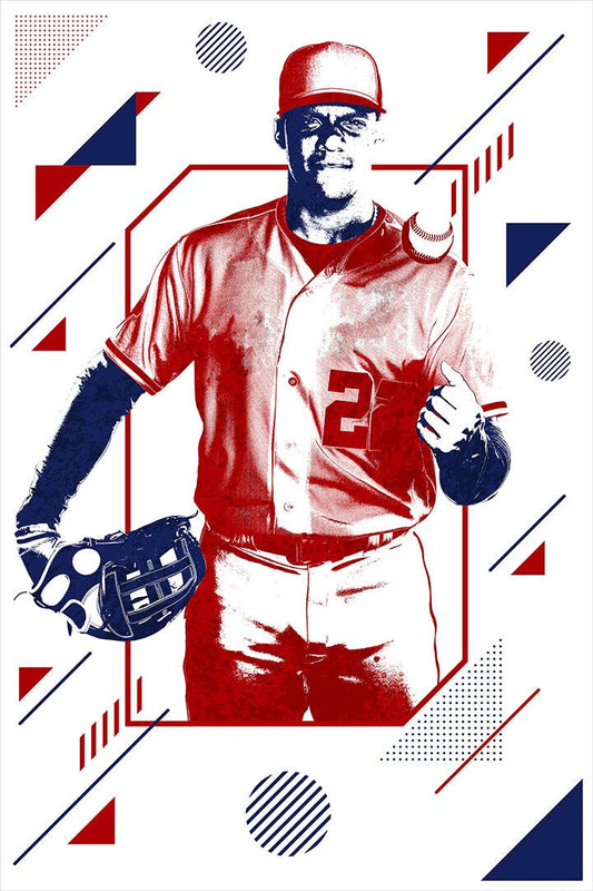 Juan Soto Washinhton Baseball Player Sports Wall Art Home Decor Poster