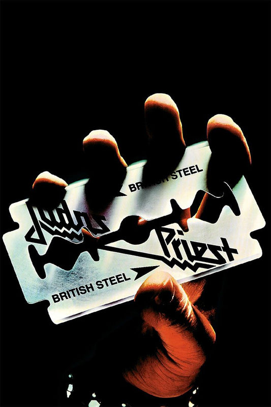 Judas Priest British Steel Heavy Metal Promotion Music Home Decor Poster