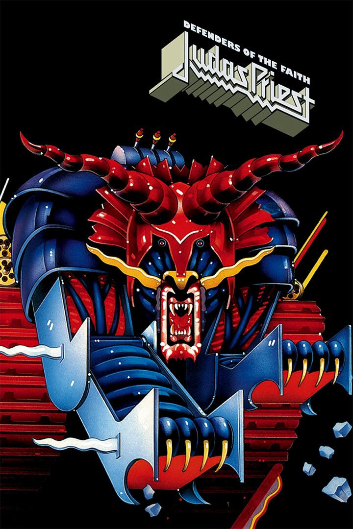Judas Priest Defenders Of The Faith Heavy Metal Art Home Decor Poster