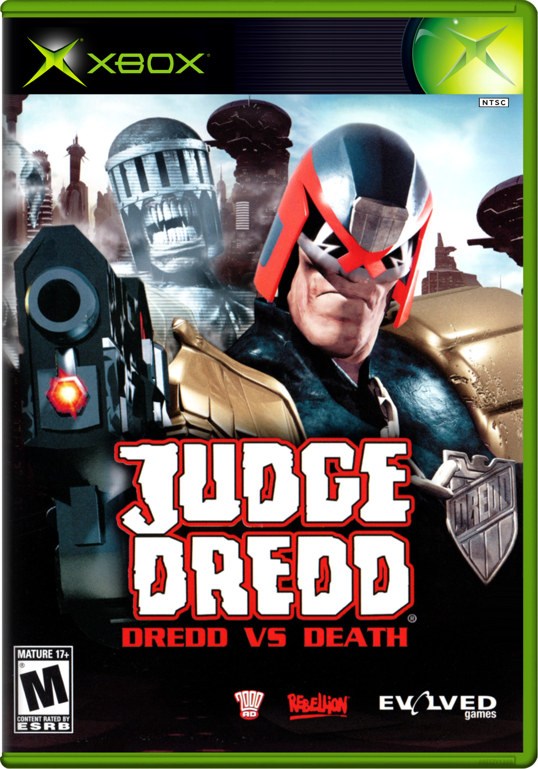 Judge Dredd Dredd Vs. Death Xbox Print Poster