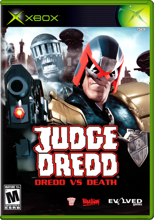 Judge Dredd Dredd Vs. Death Xbox Print Poster