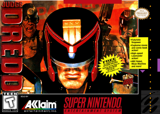 Judge Dredd (Usa) Snes Print Poster