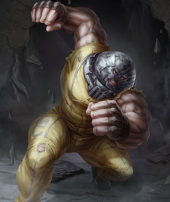 Juggernaut Armored Brute 117 Print Poster