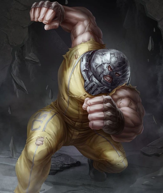 Juggernaut Armored Brute 117 Print Poster