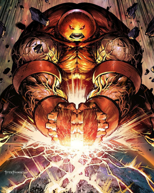 Juggernaut Power Punch 376 Print Poster