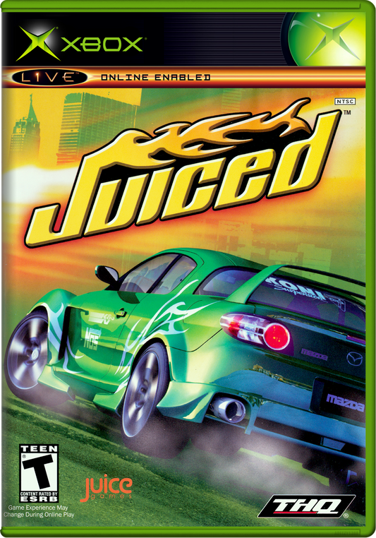Juiced (Usa, Europe) Xbox Print Poster
