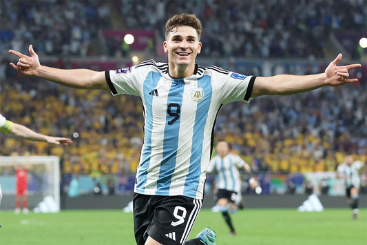 Julian Alvarez Argentina National Team World Cup Wall Art Home Poster