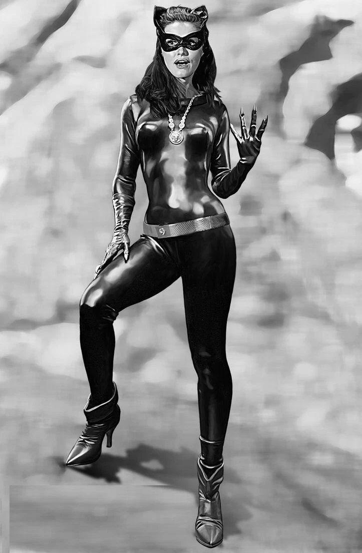 Julie Newmar As Catwoman In Batman Tv Show Picture Photo Print
