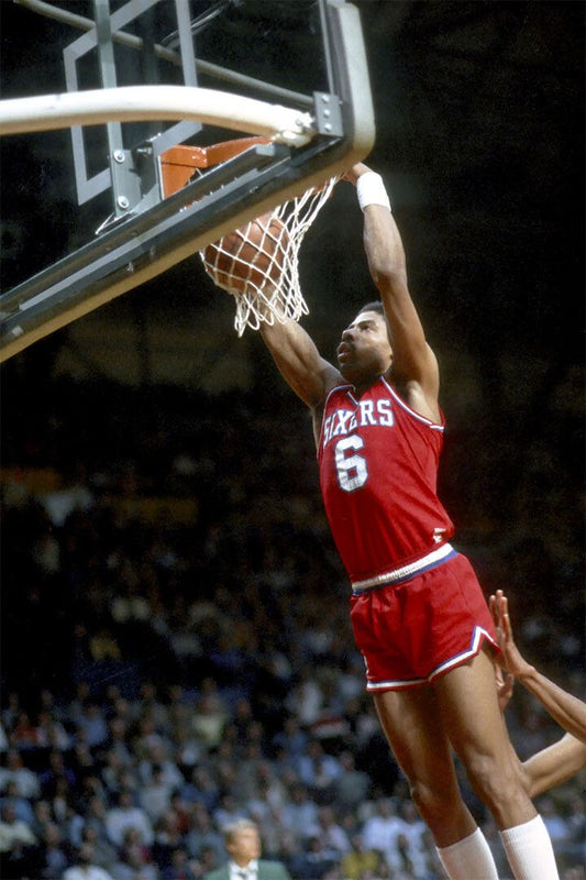 Julius Erving Philadelphia 76Ers Basketball Player Wall Art Poster