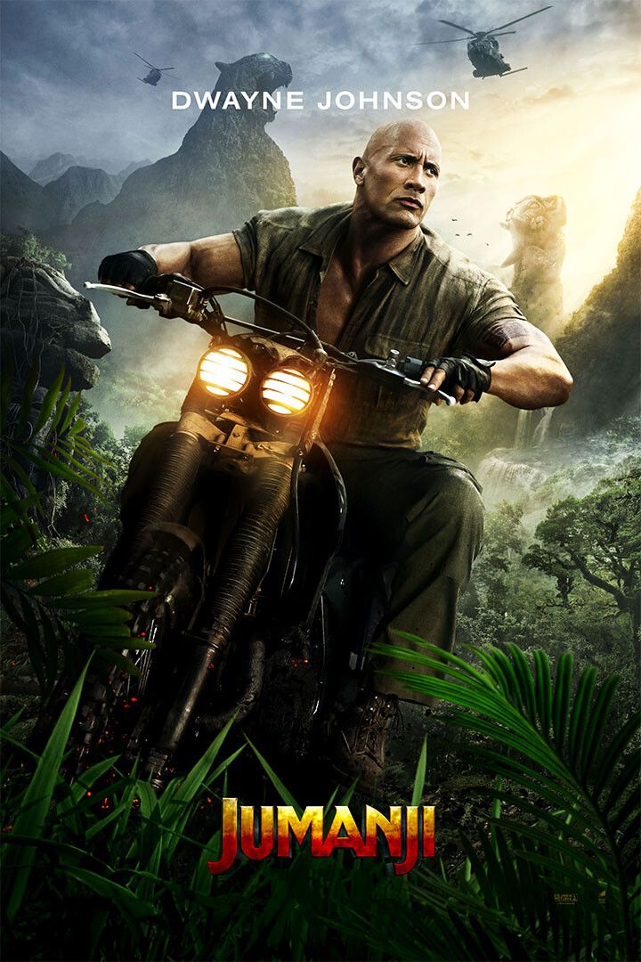 Jumanji 2019 Movie The Next Level Excitement Print Jigsaw Puzzle