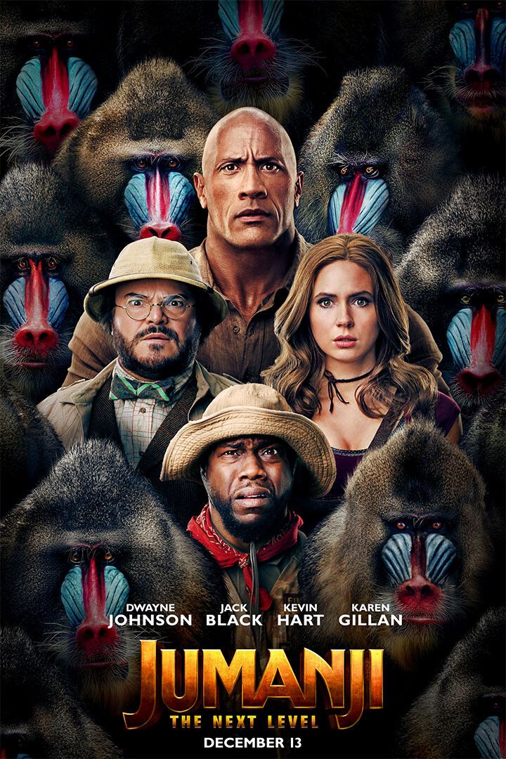 Jumanji 2020 Movie The Next Level Action Comedy Magnet