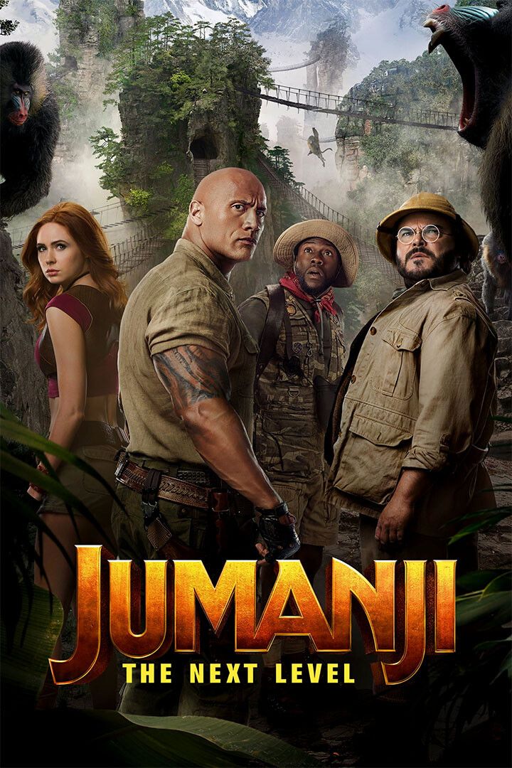 Jumanji 2020 Movie The Next Level Entertainment Jigsaw Puzzle