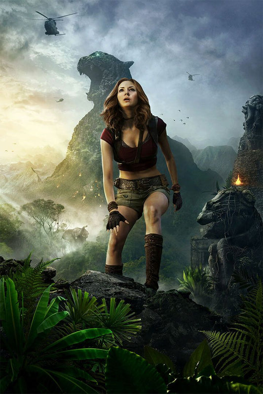 Jumanji The Next Level 2019 Dwayne Johnson Wall Art Home Decor Poster