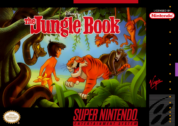 Jungle Book, The (Usa) Snes Print Poster