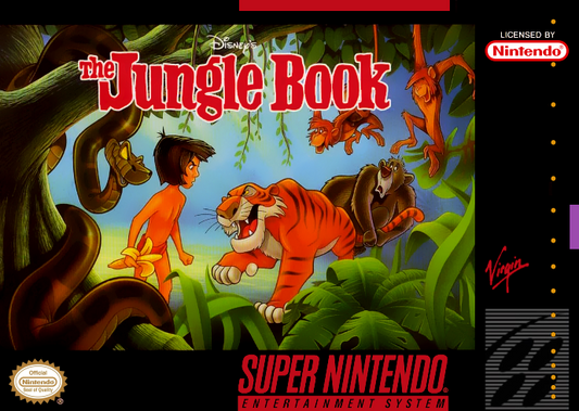 Jungle Book, The (Usa) Snes Print Poster