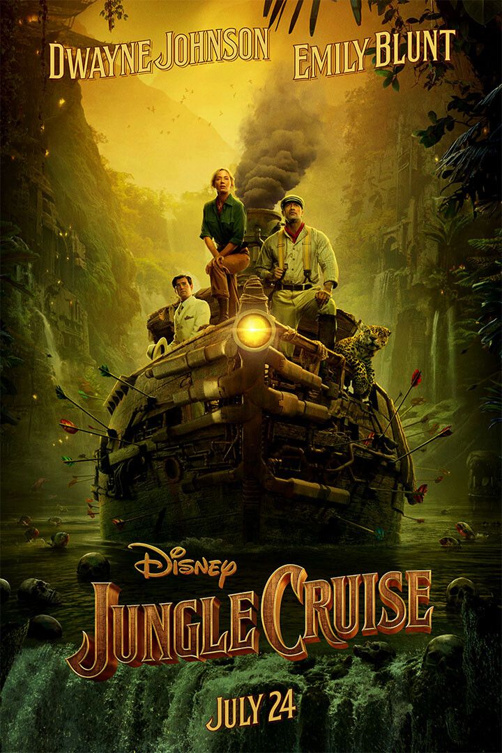 Jungle Cruise 2021 Movie Print Painting Wall Art Home Decor Poster