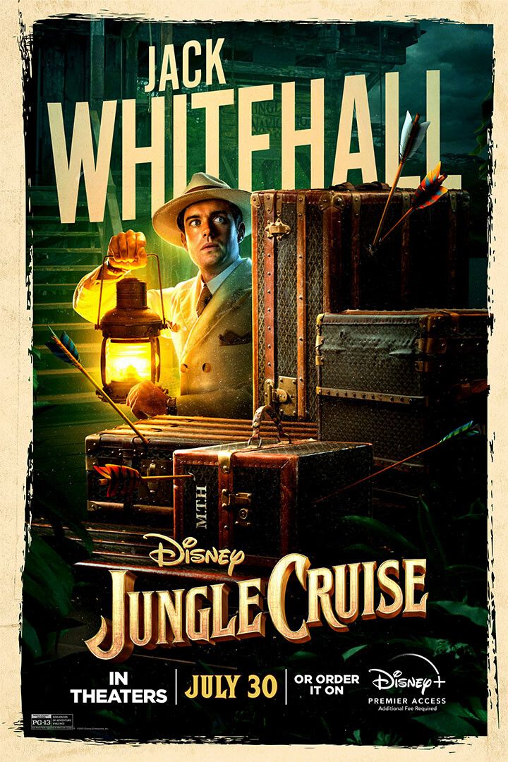 Jungle Cruise Action Fantasy Adventure Print Wall Art Home Decor Poster