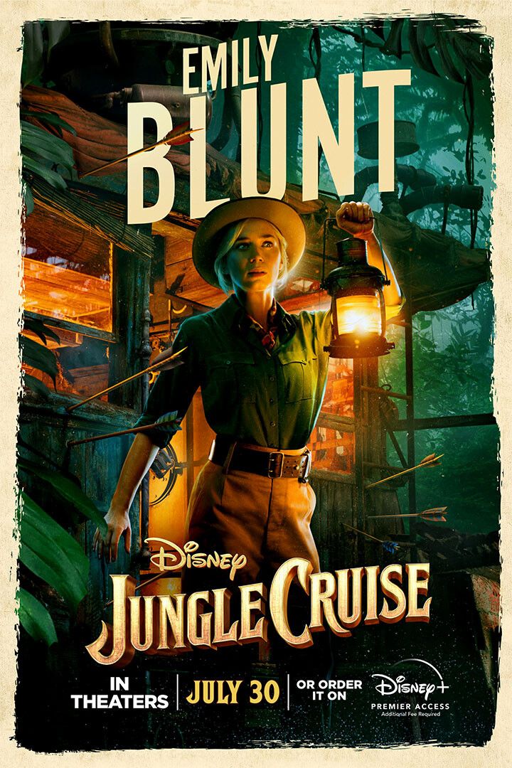 Jungle Cruise Action Fantasy Movie Painting Jigsaw Puzzle