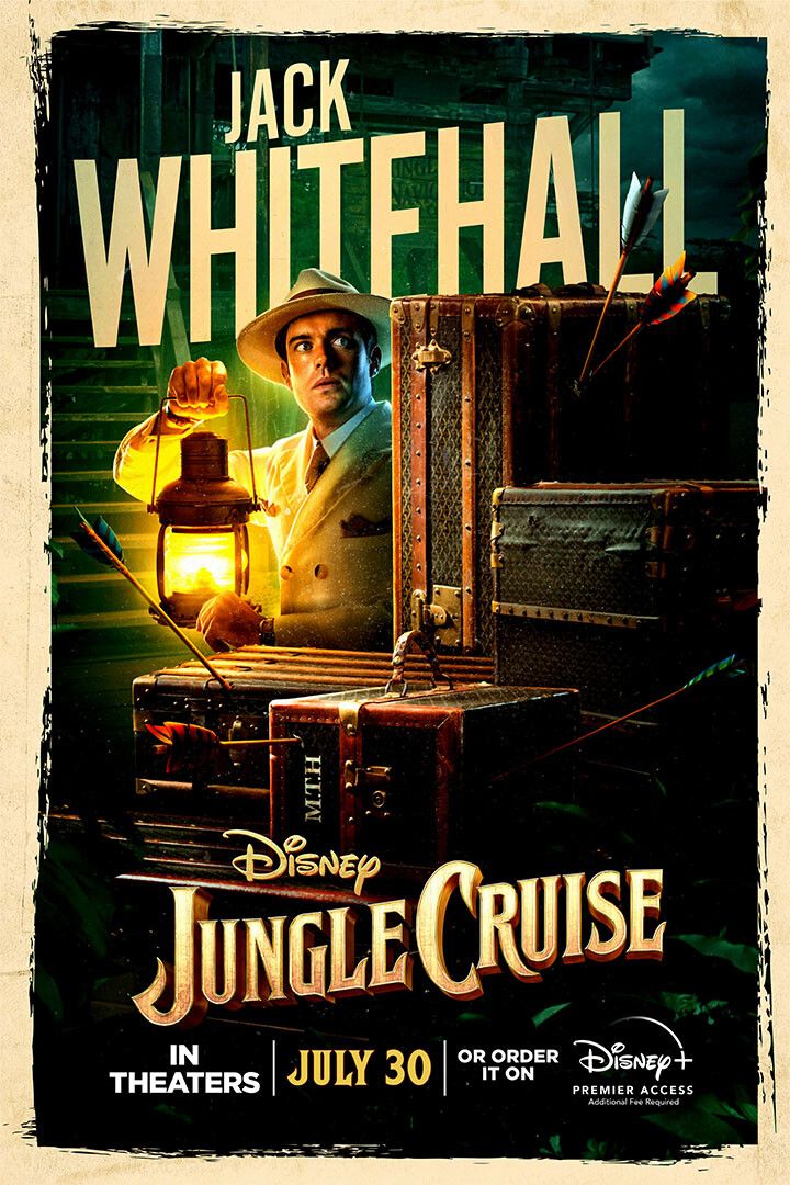 Jungle Cruise Action Movie Print PaintingJigsaw Puzzle