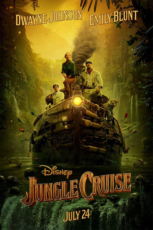 Jungle Cruise Adventure Movie Painting Wall Art Home Decor Poster