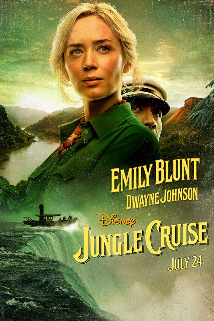 Jungle Cruise Fantasy Action Movie Print Jigsaw Puzzle
