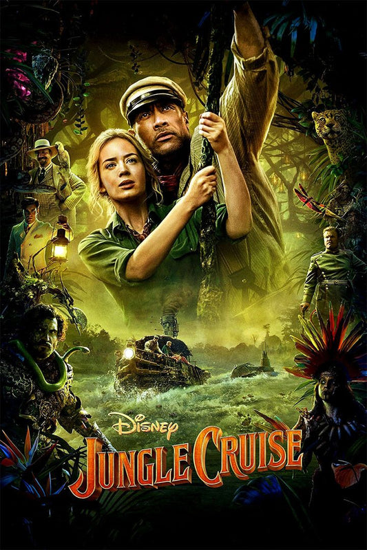 Jungle Cruise Fantasy Action Movie Wall Art Home Decor Poster