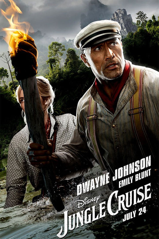 Jungle Cruise Fantasy Adventure Movie Wall Art Home Decor Poster