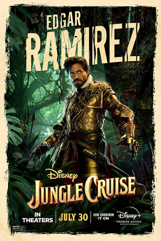 Jungle Cruise Full Character Movie 2021 Travel Wall Art Home Poster