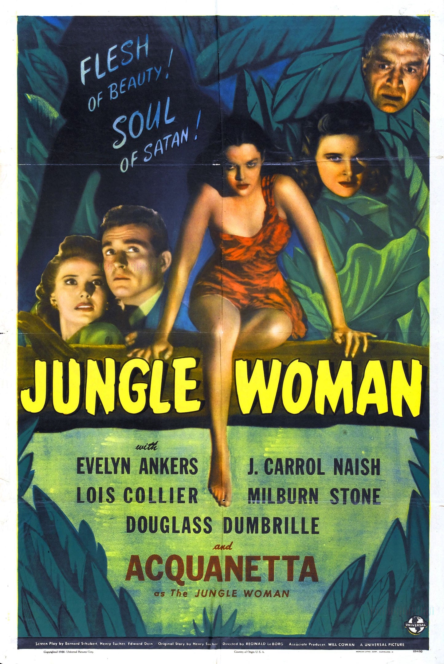 Jungle Woman Magnet 01 Movie Magnet