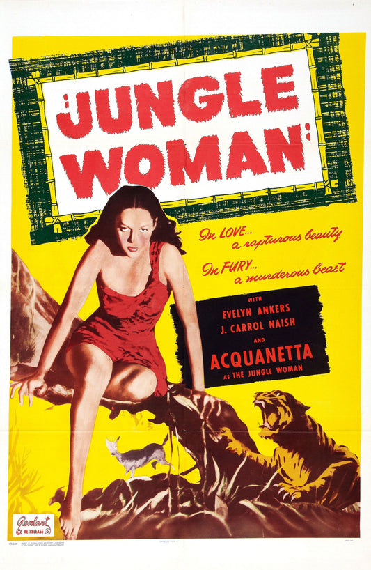 Jungle Woman Magnet 03 Movie Magnet