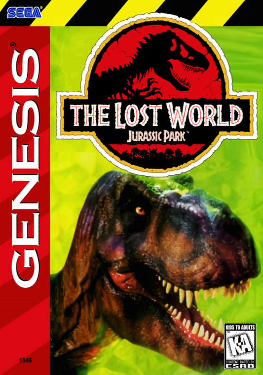 Jurassic Park Ii The Lost World (Usa) Genesis Print Poster