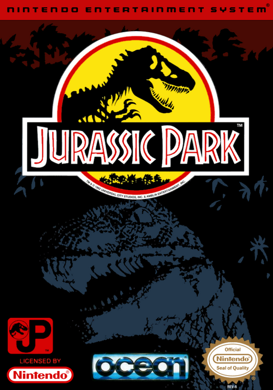 Jurassic Park (Usa) Nes Print Poster