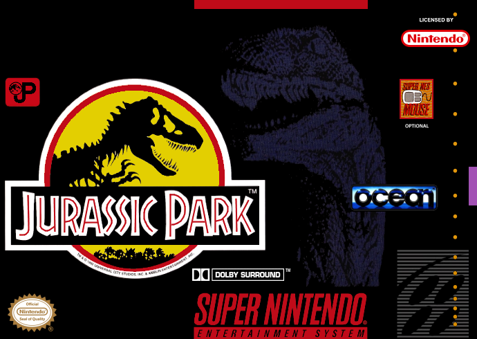 Jurassic Park (Usa) Snes Print Poster