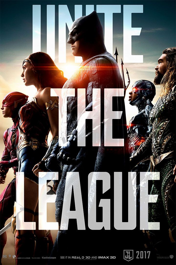Justice League Fantasy Action Movie Print Keychain