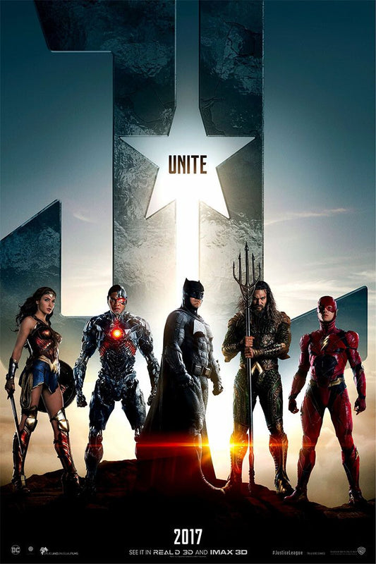 Justice League Fantasy Action Movie Wall Art Home Decor Poster