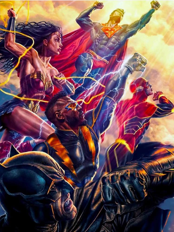 Justice League Heroes 298 Print Poster
