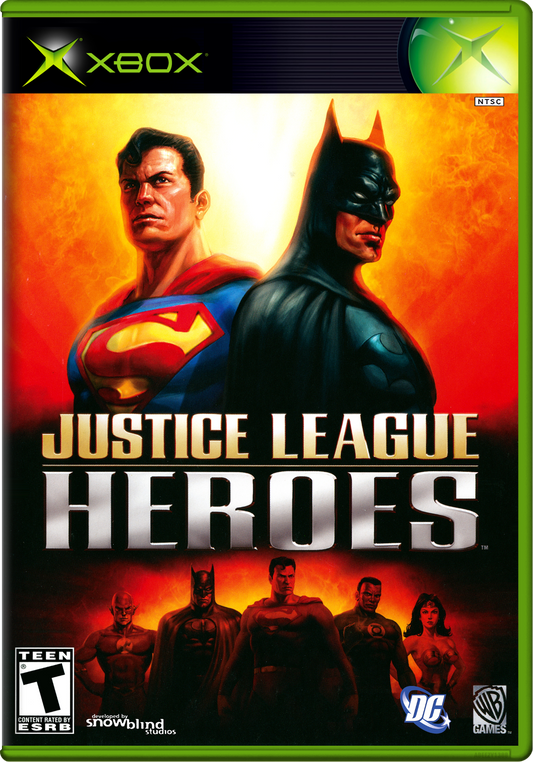 Justice League Heroes (Usa, Europe) Xbox Print Poster