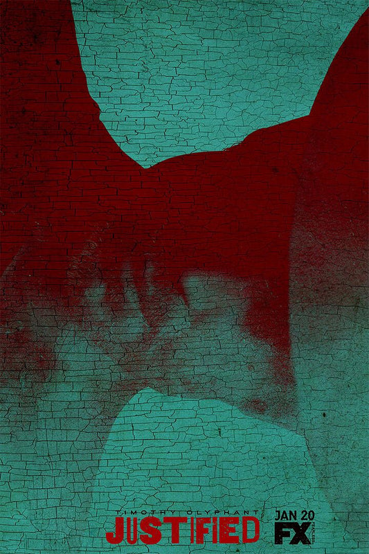Justified Us Tv Series Show Movie Crime Drama Wall Art Home Decor Poster