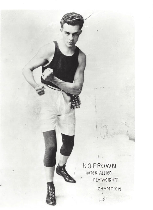 K.O. Brown Magnet Boxing Picture Bo