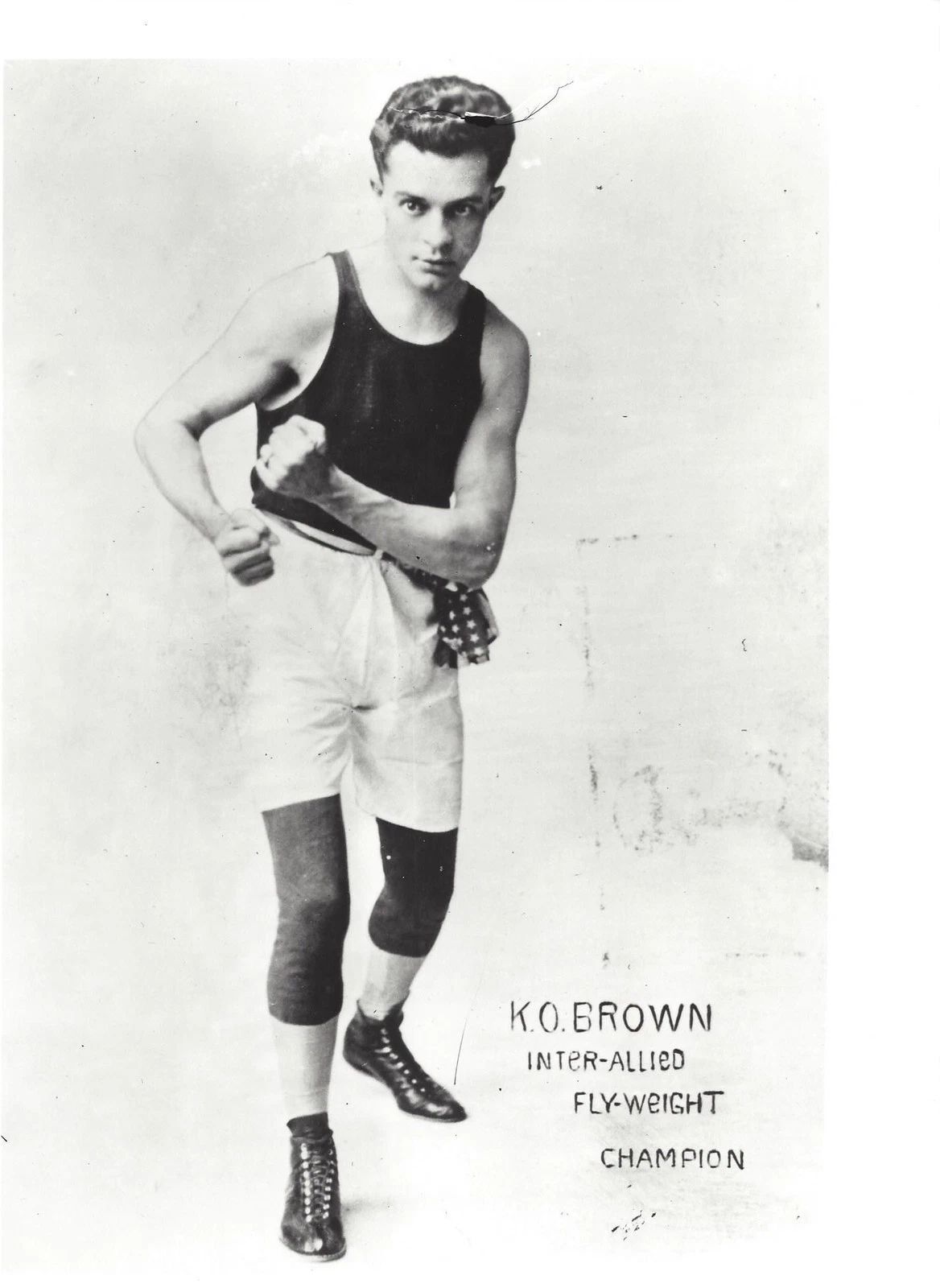 K.O. Brown Photo Boxing Picture Bo