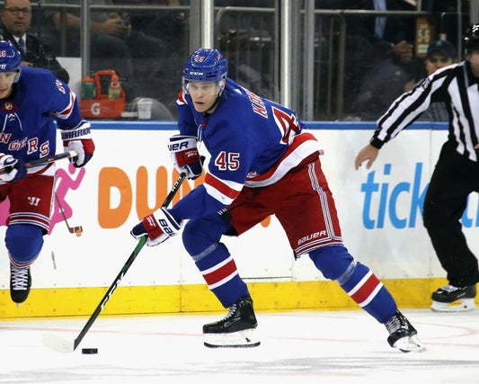 Kaapo Kakko Photo New York Rangers Ny Nhl Picture Hockey With Puck
