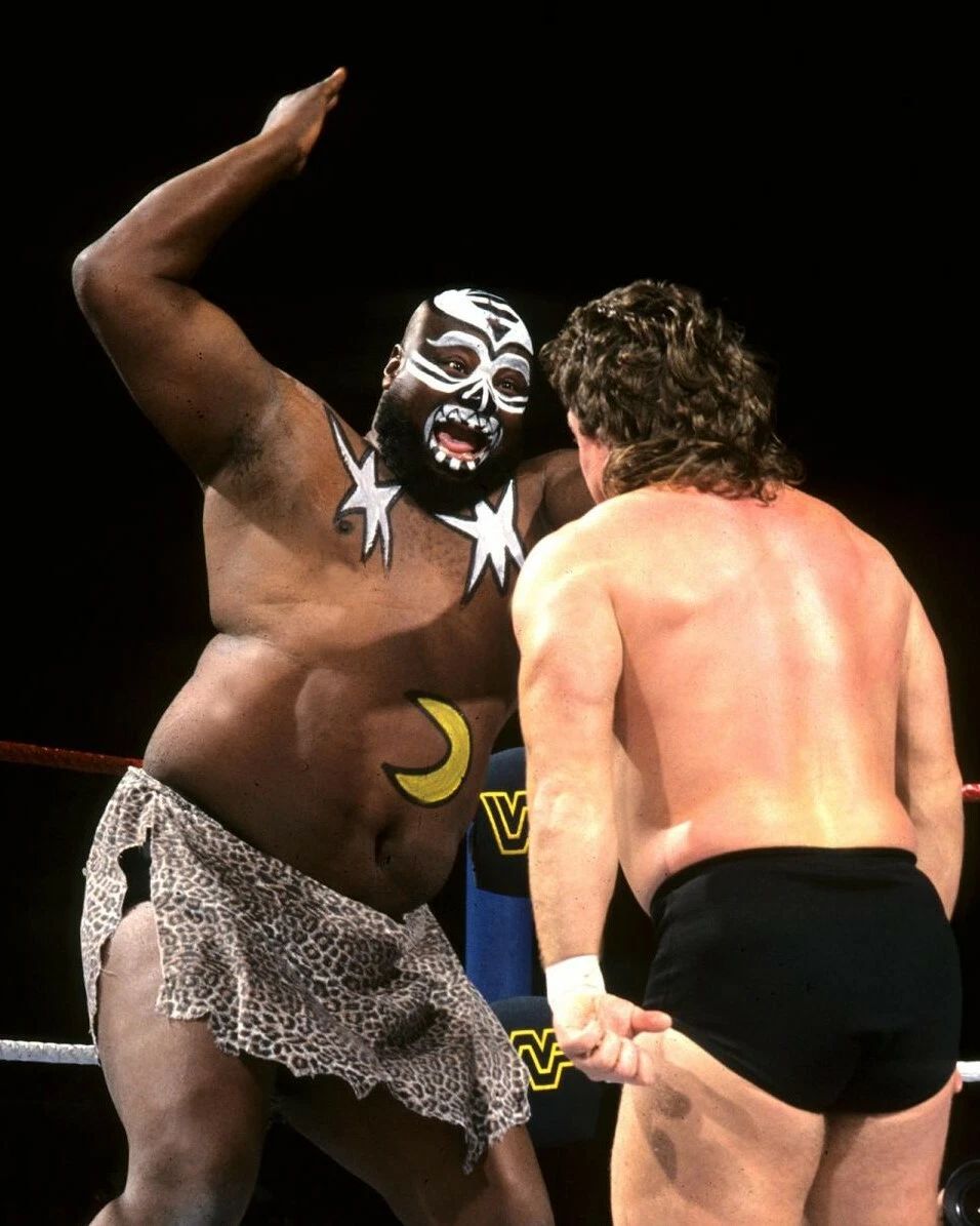 Kamala Photo Wrestling Picture Wwf Chop 300 Piece Jigsaw Puzzle